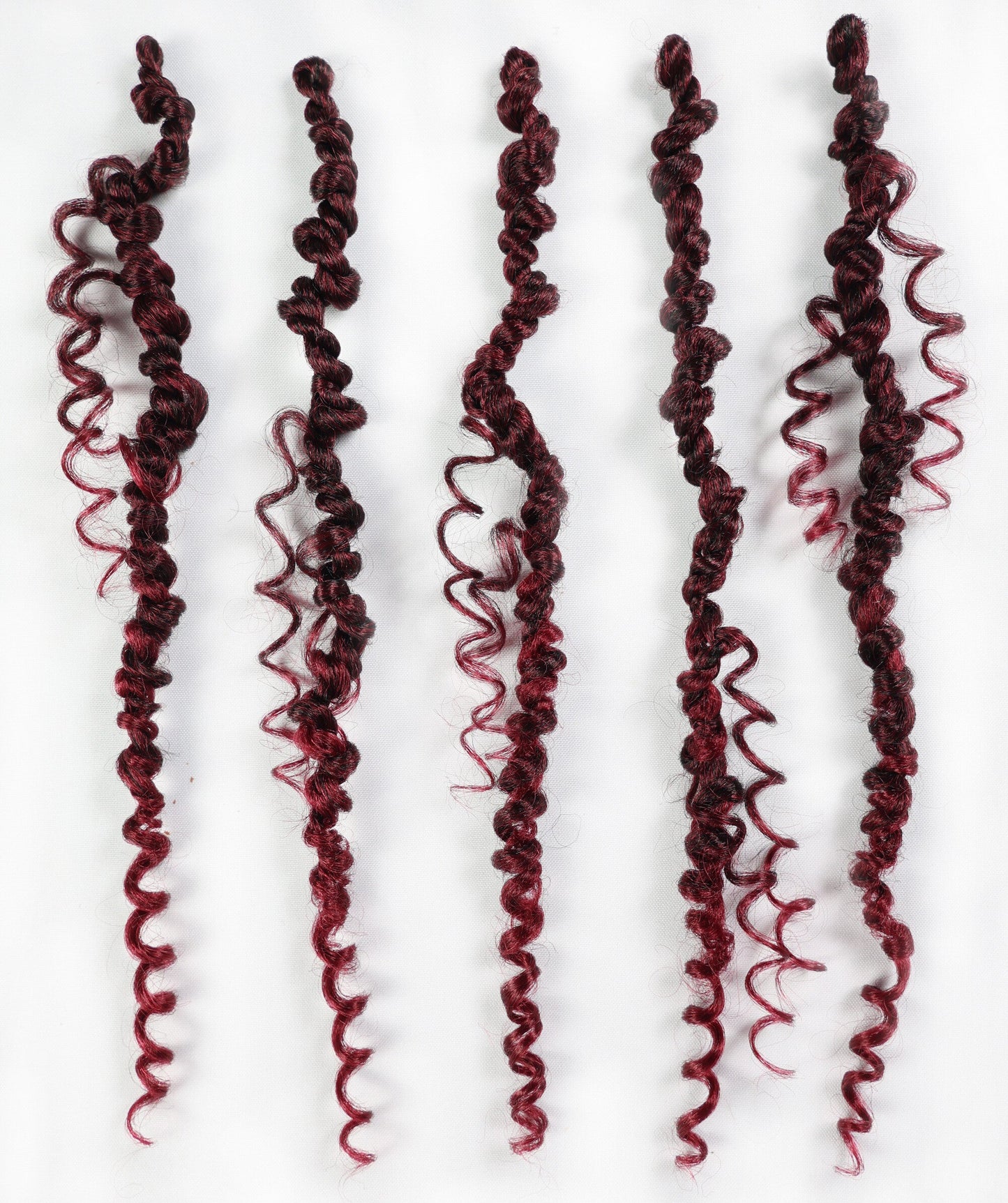 LUXLUXE Passion Twist Boho Synthetic Hair Extensions - 14 Inch Braided 115g Hairpiece for Women