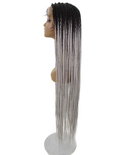 #TT1B/Light Grey - Black to Grey Ombre