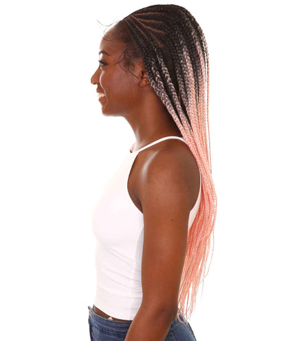 #TT1B/Light Pink - Black to Light Pink Ombre 