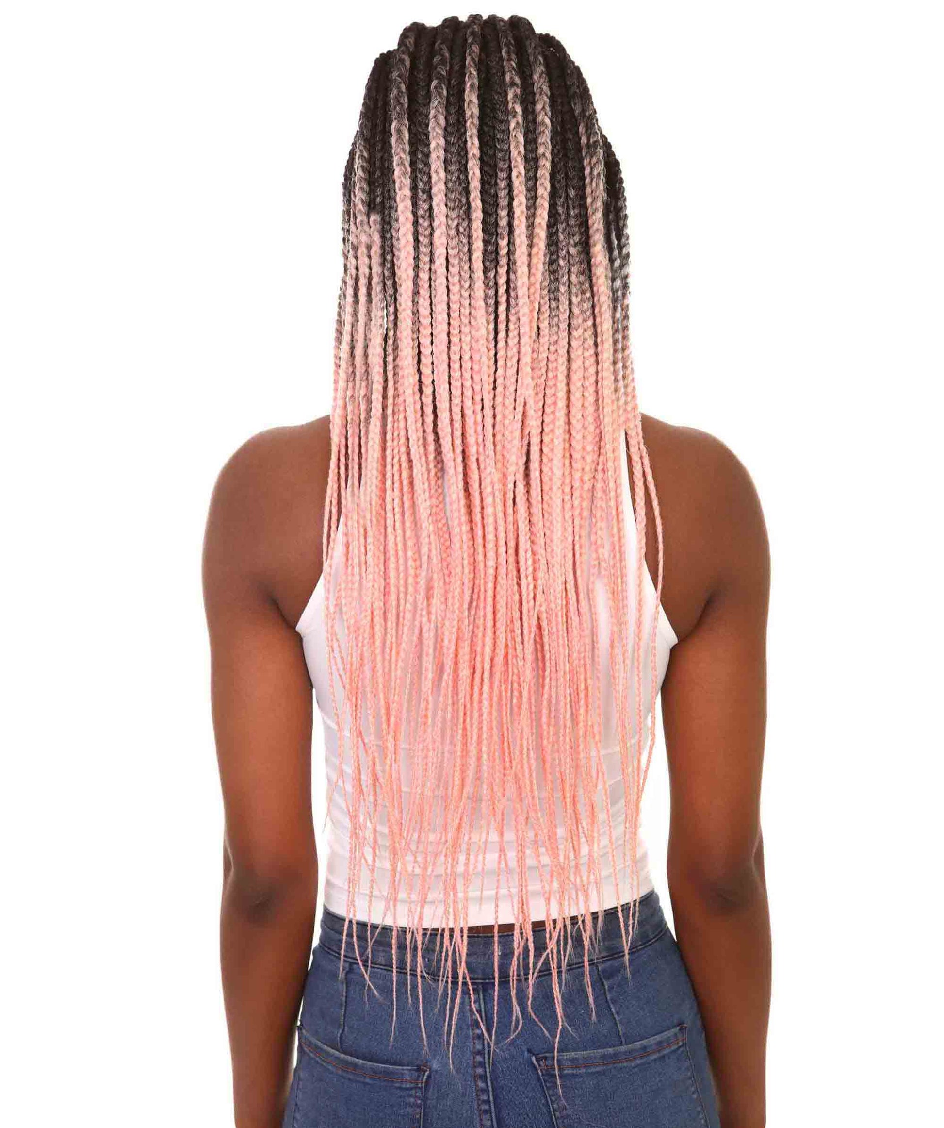 #TT1B/Light Pink - Black to Light Pink Ombre 