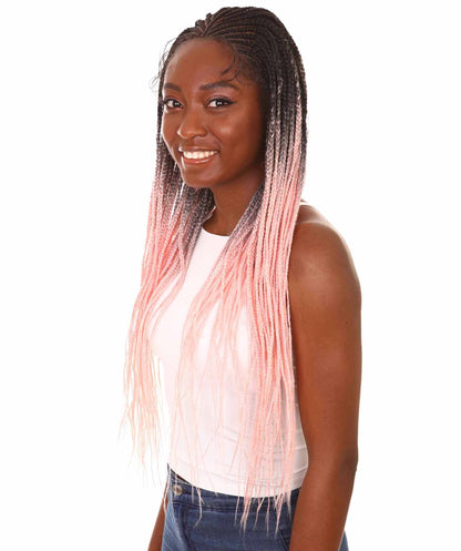 #TT1B/Light Pink - Black to Light Pink Ombre