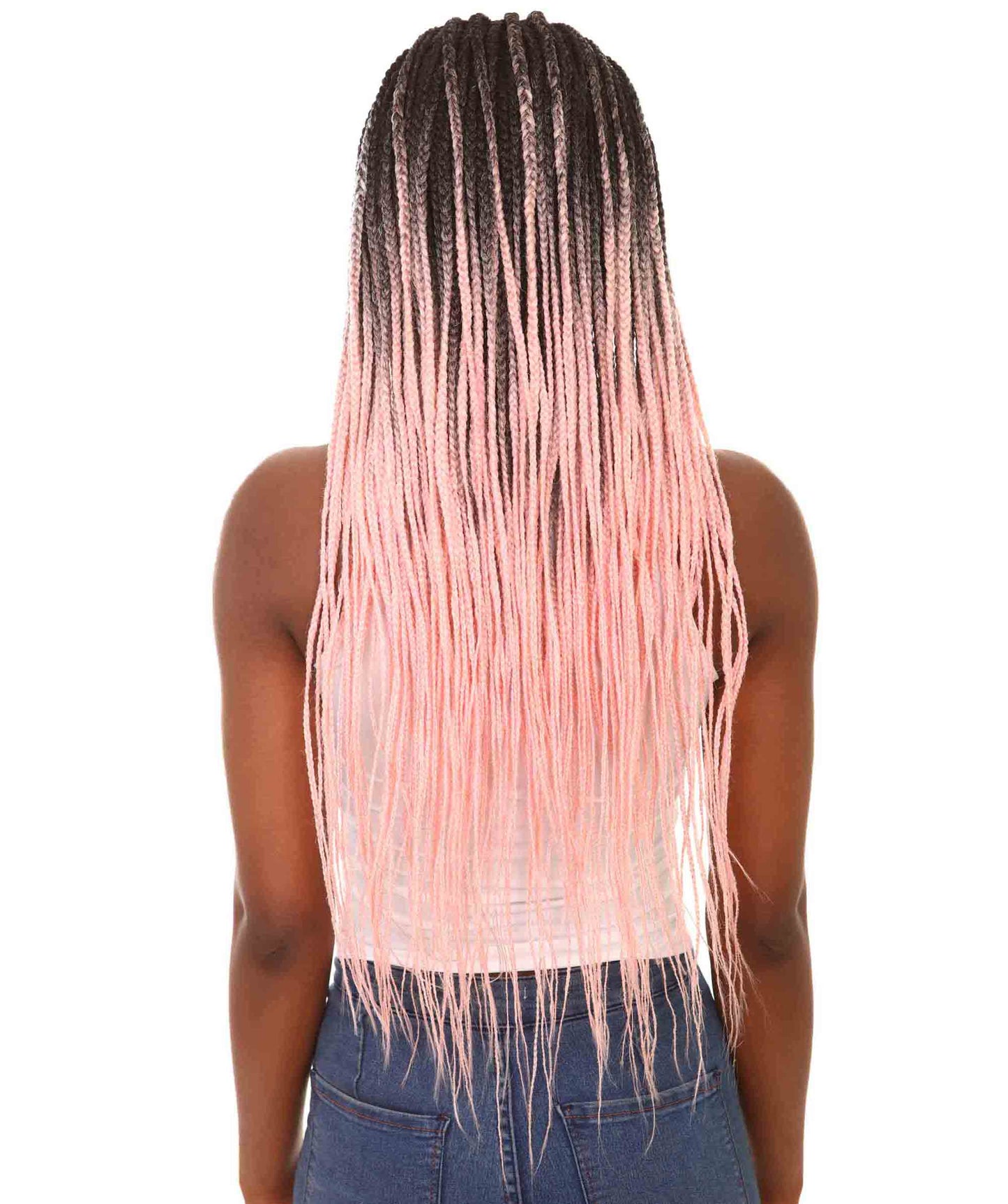 #TT1B/Light Pink - Black to Light Pink Ombre