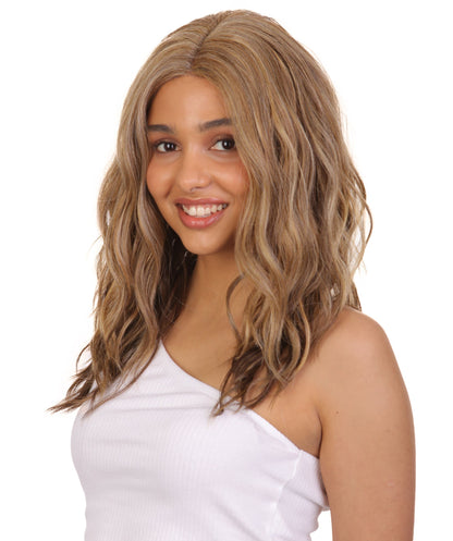 #R27/24/4 - Honey Blonde, Light Gold blonde and Dark Brown blend