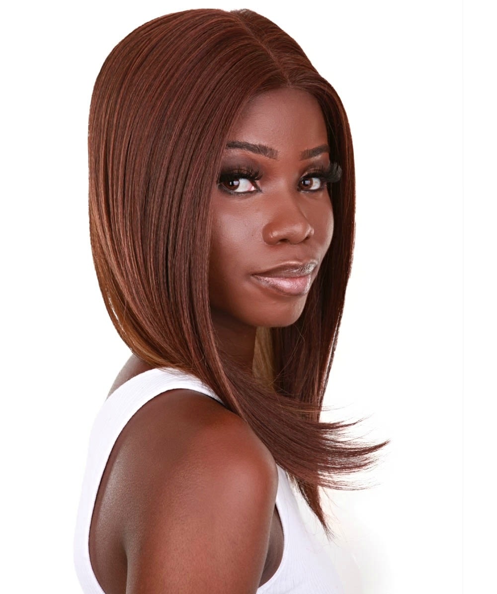 #BX432 - Medium Brown over Blonde