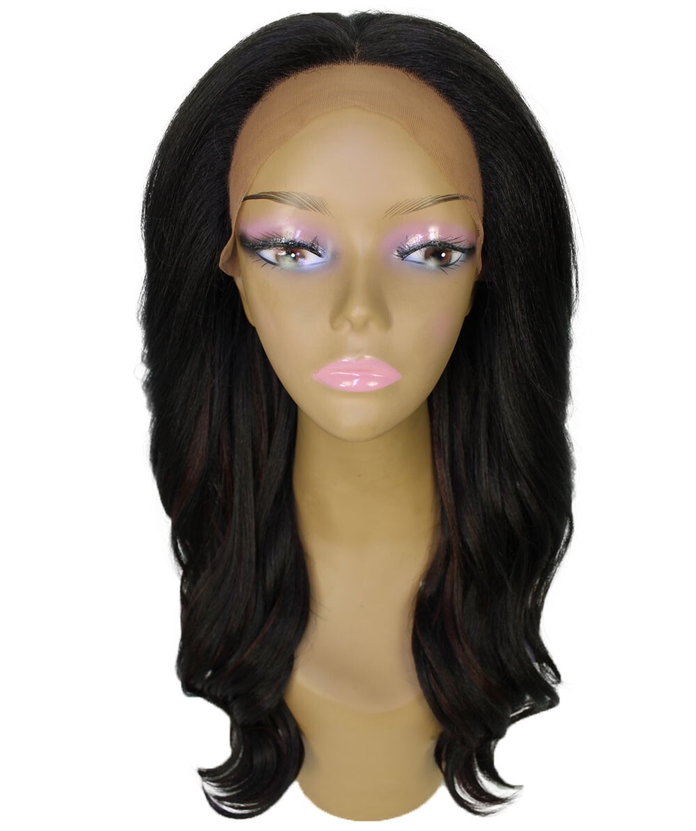 #F1B/33 - Black with Auburn Highlights