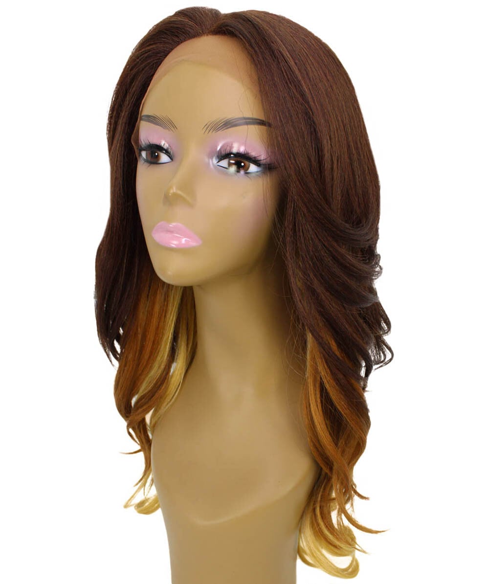  #BX432 - Medium Brown over Blonde