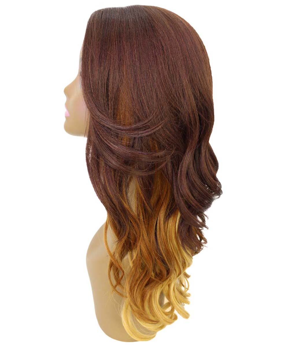  #BX432 - Medium Brown over Blonde