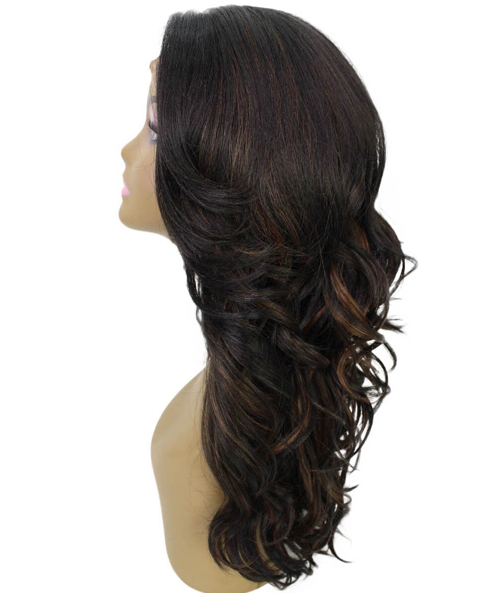 #F1B/30 - Black with Caramel Highlights