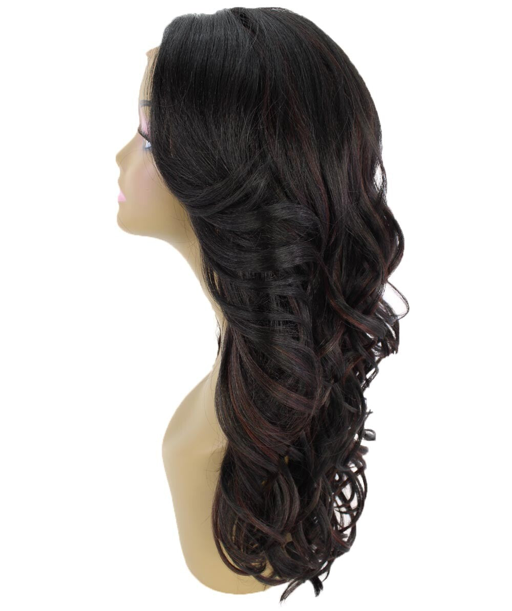 #F1B/33 - Black with Auburn Highlights