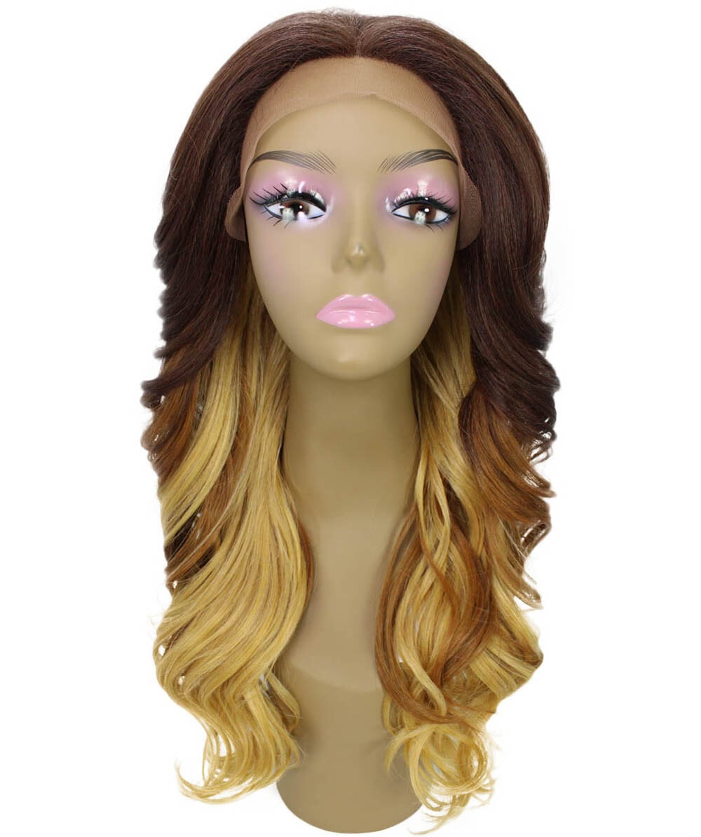 #BX432 - Medium Brown over Blonde