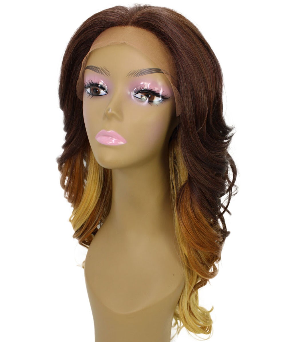 #BX432 - Medium Brown over Blonde