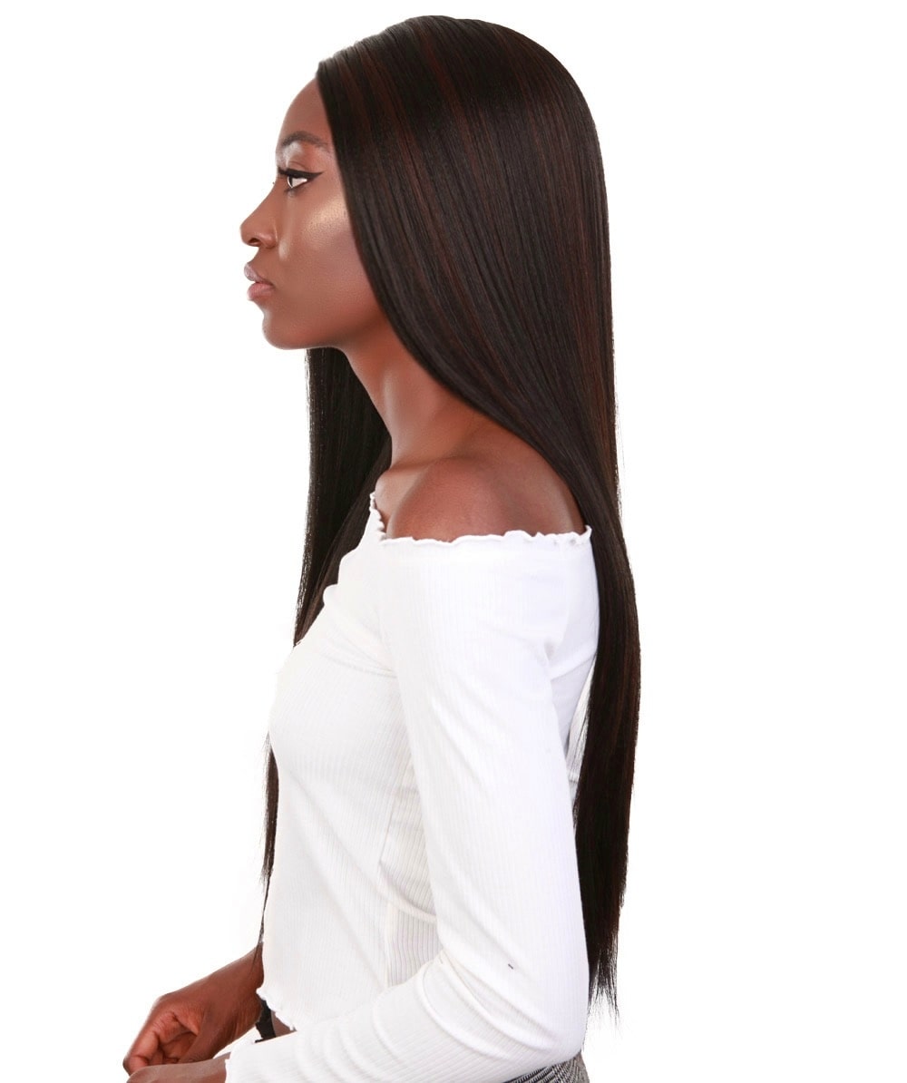 #F1B/33 - Black with Auburn Highlights