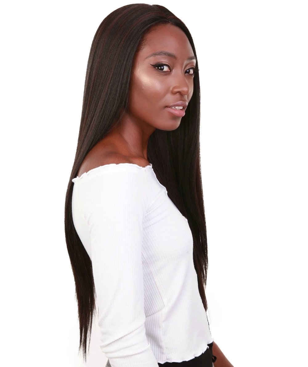#F1B/33 - Black with Auburn Highlights