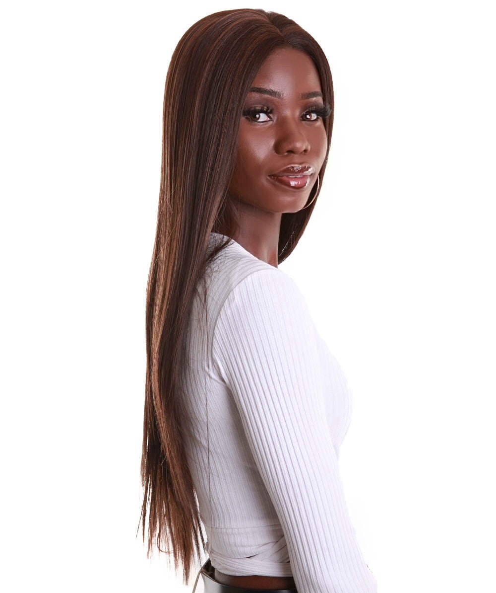 #F4/30 - Brown with Caramel Highlights
