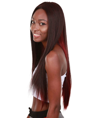  #BX991 - Deep Red over Medium Red