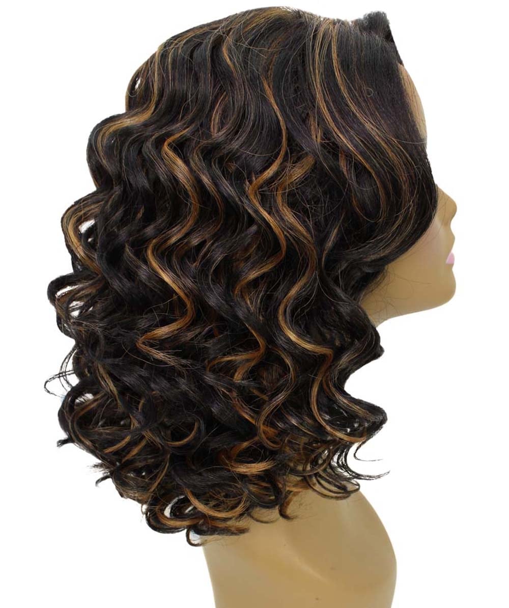 #F1B/27 - Black with Golden Highlights