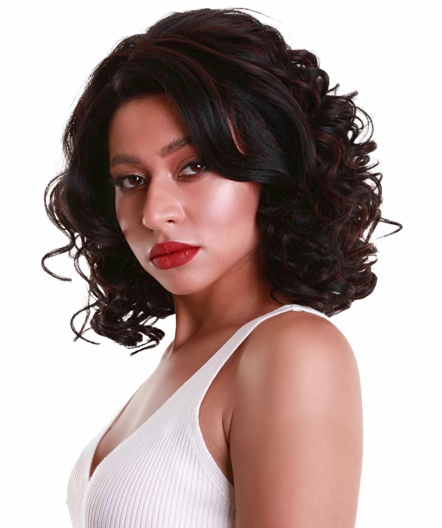 #F1B/33 - Black with Auburn Highlights