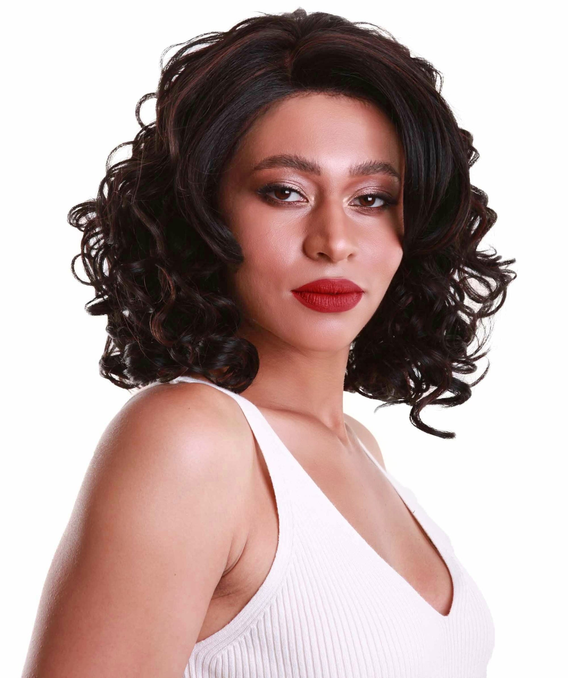 #F1B/33 - Black with Auburn Highlights