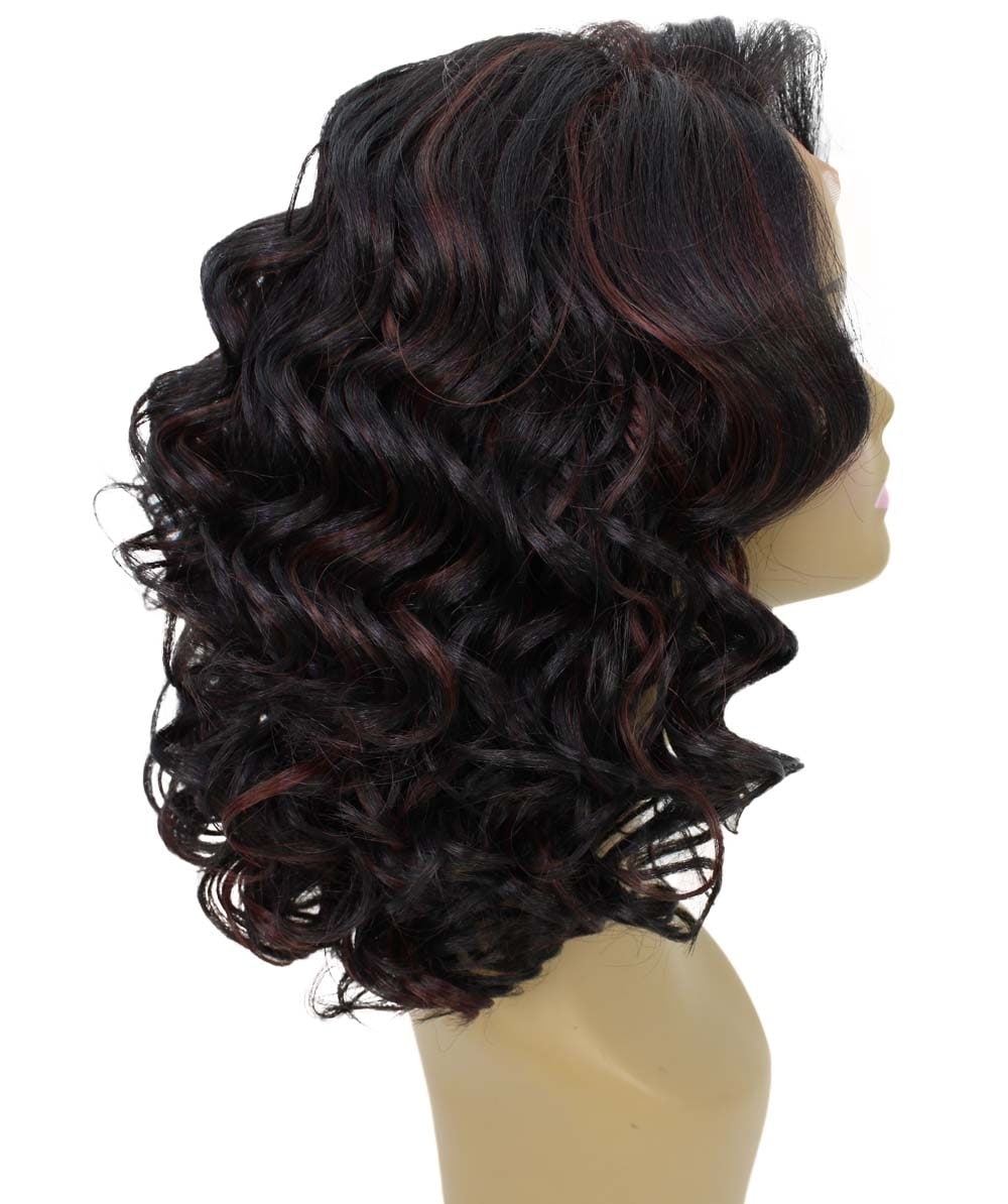#F1B/33 - Black with Auburn Highlights
