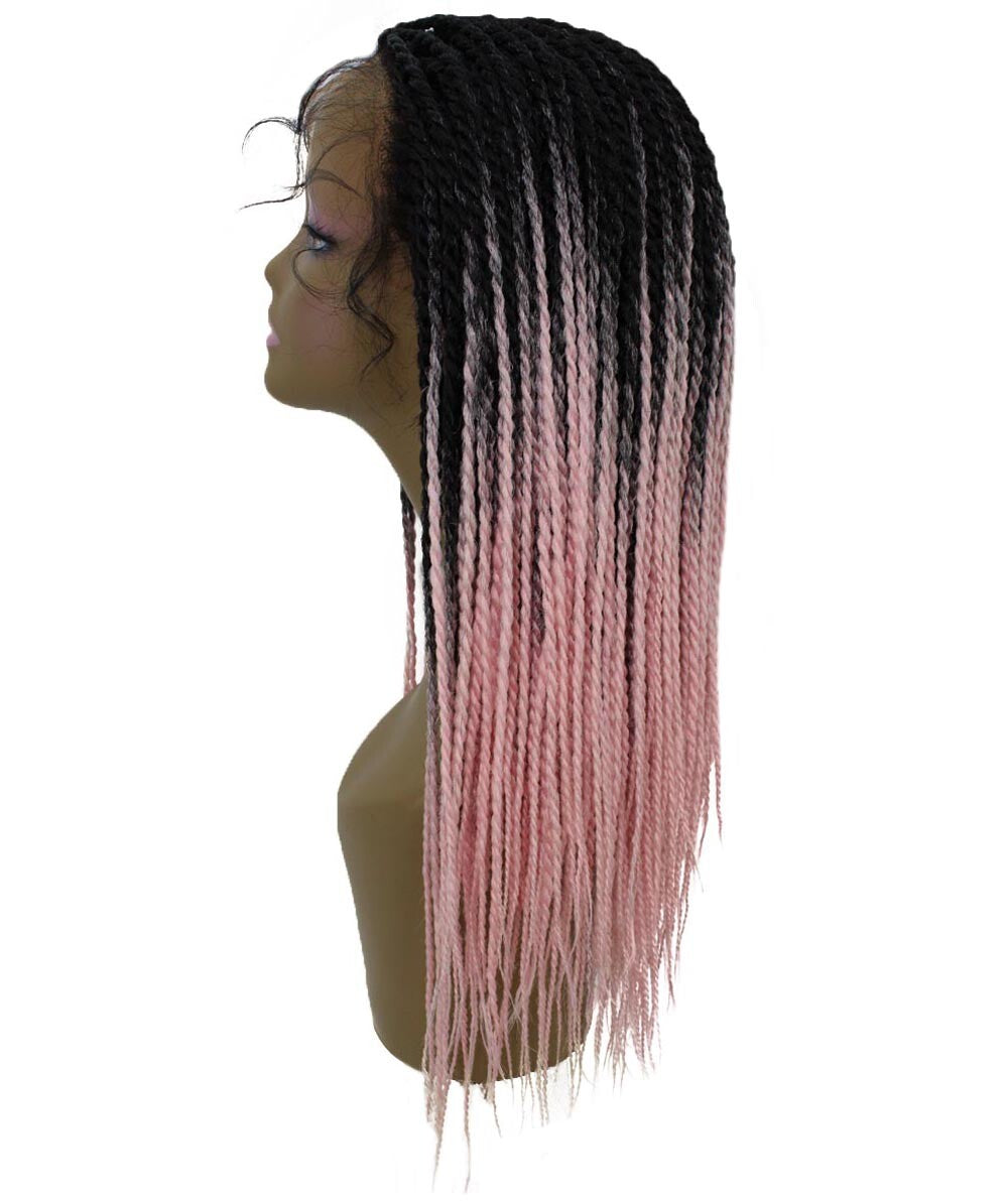 #TT1B/Light Pink - Black to Light Pink Ombre