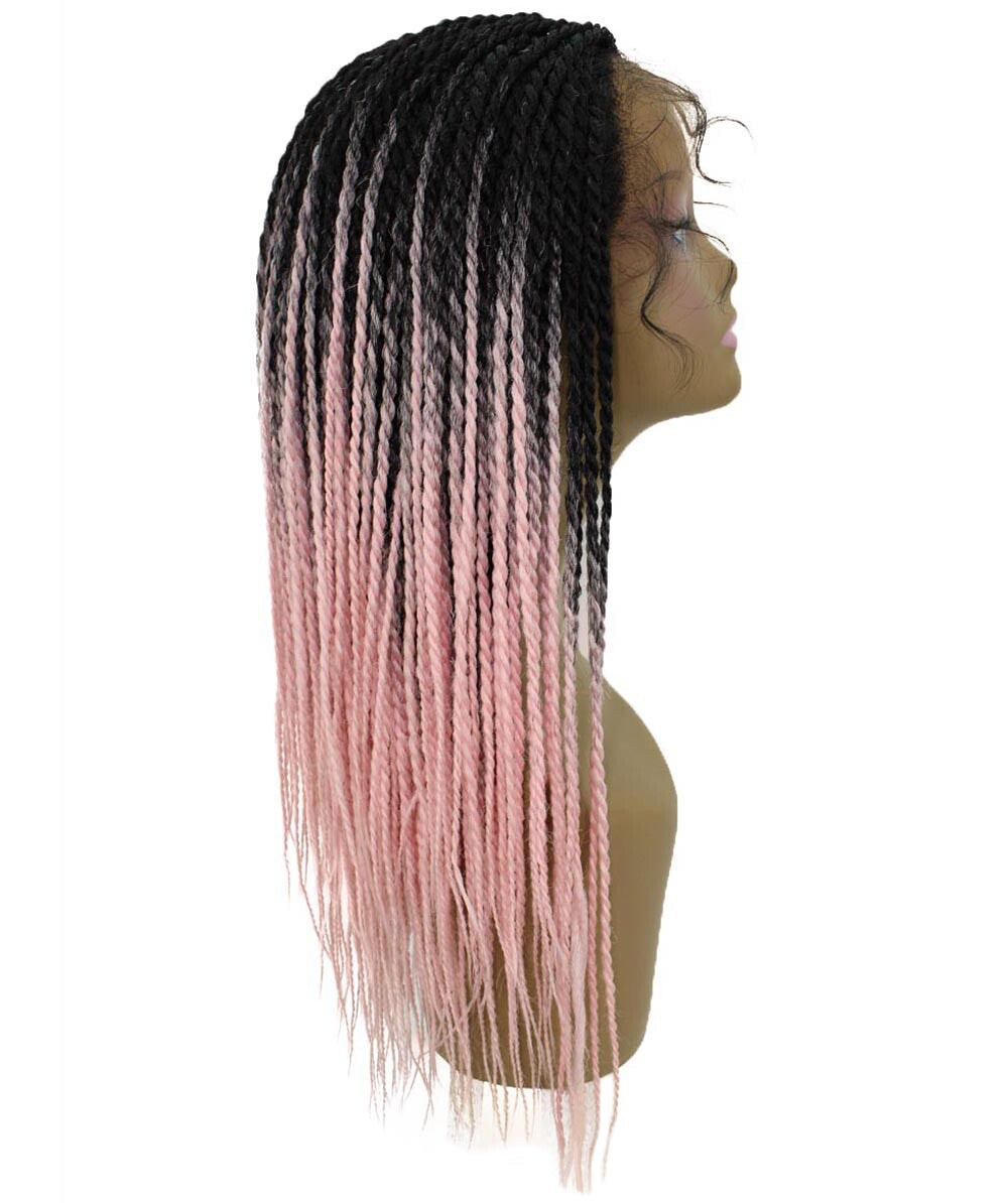 #TT1B/Light Pink - Black to Light Pink Ombre