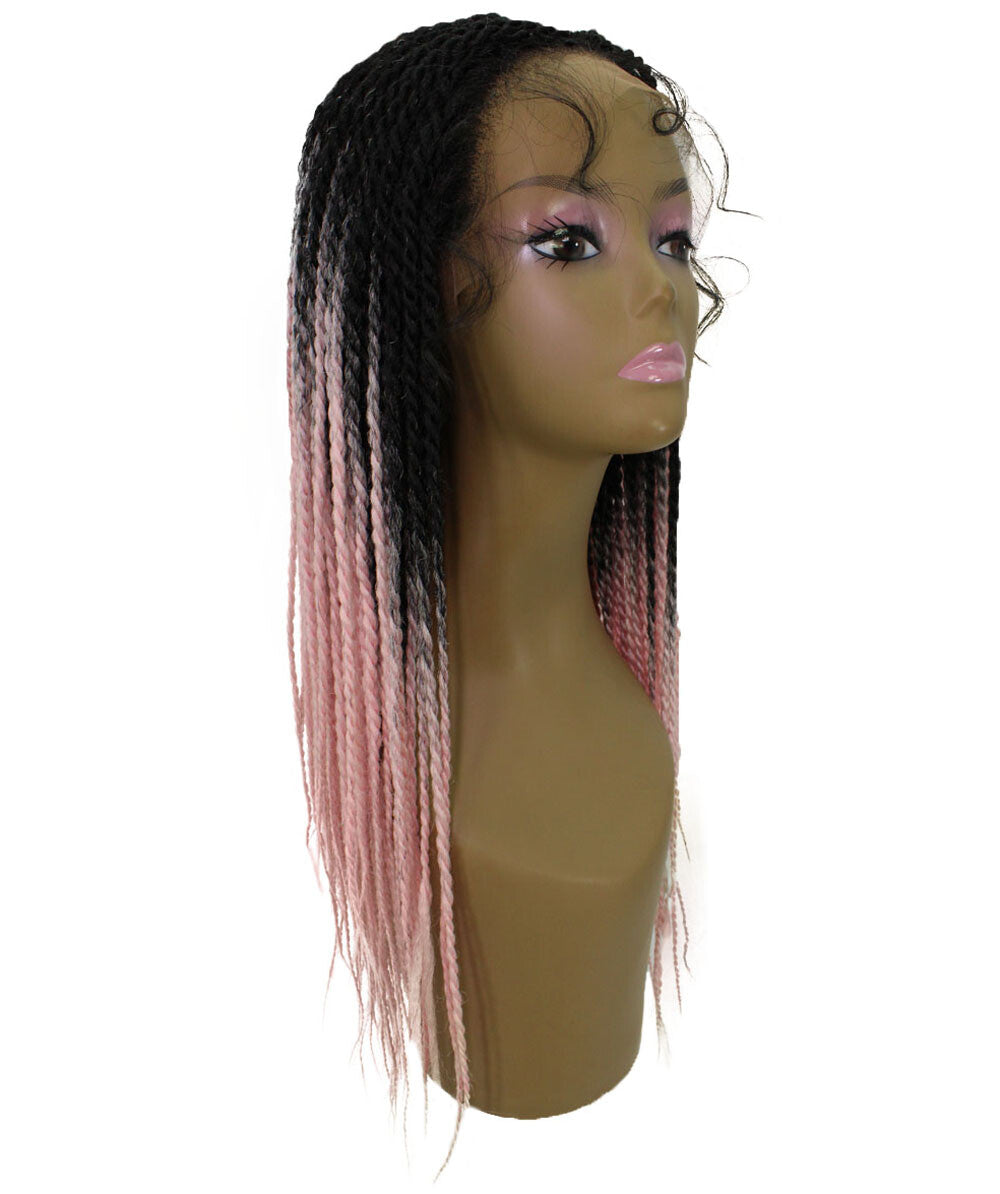 #TT1B/Light Pink - Black to Light Pink Ombre