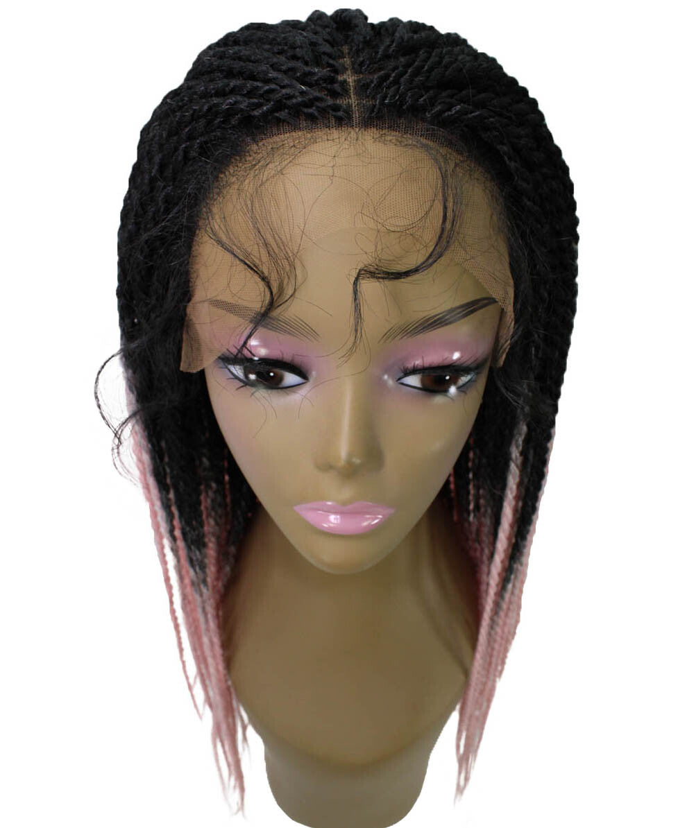 #TT1B/Light Pink - Black to Light Pink Ombre