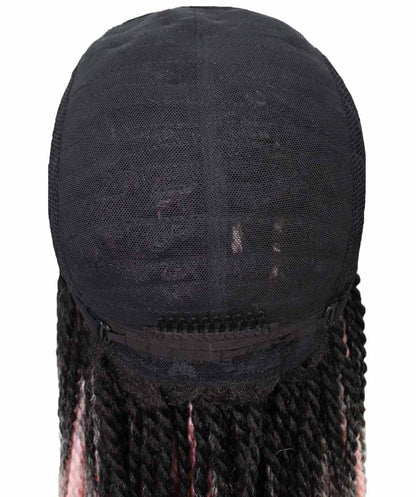 #TT1B/Light Pink - Black to Light Pink Ombre