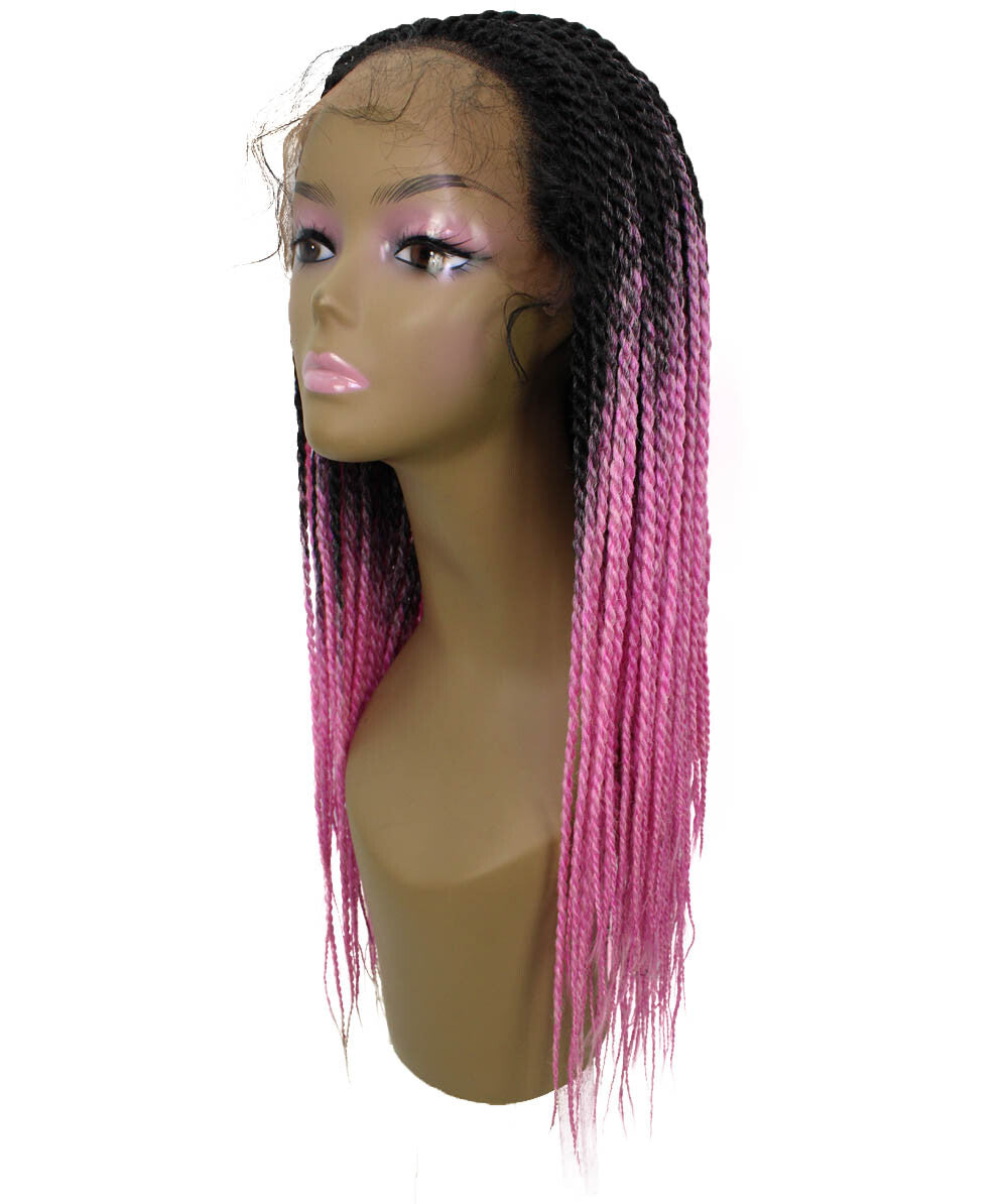 #TT1B/Hot Pink - Black to Dark Pink Ombre#TT1B/Hot Pink - Black to Dark Pink Ombre