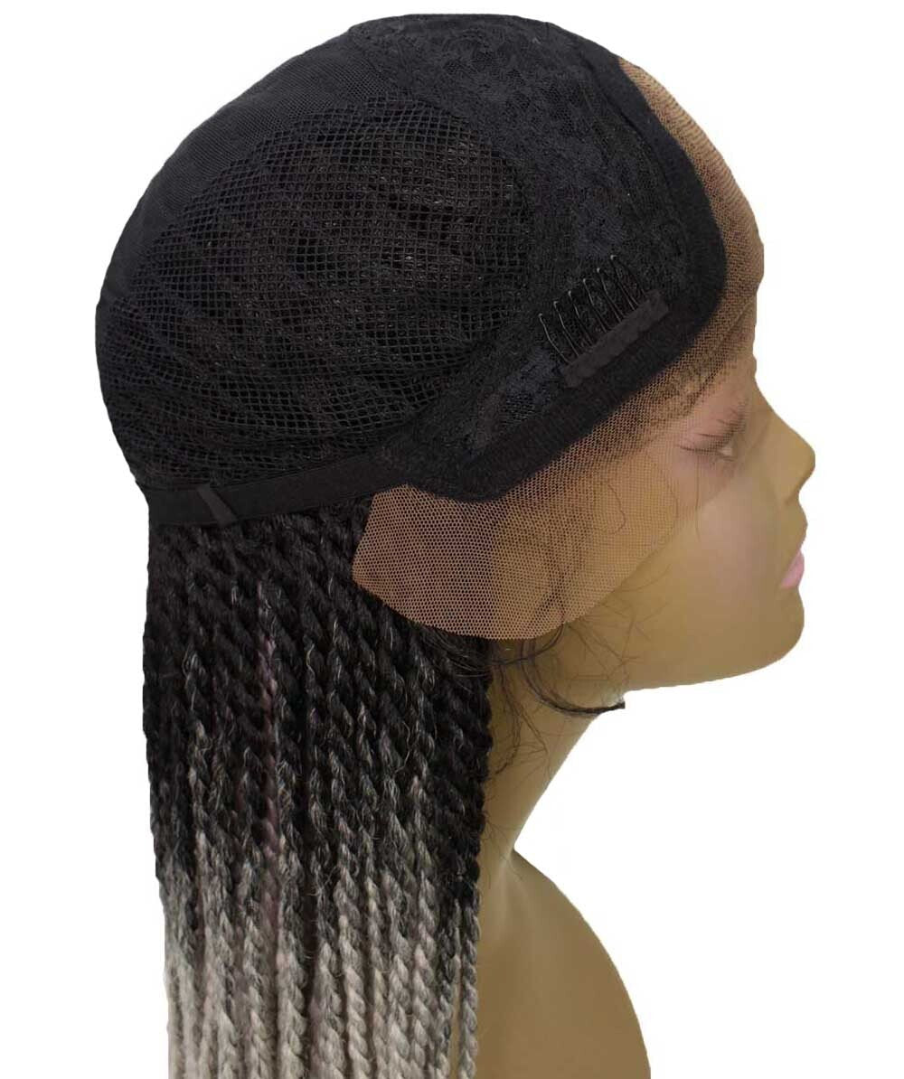 #TT1B/Light Grey - Black to Grey Ombre