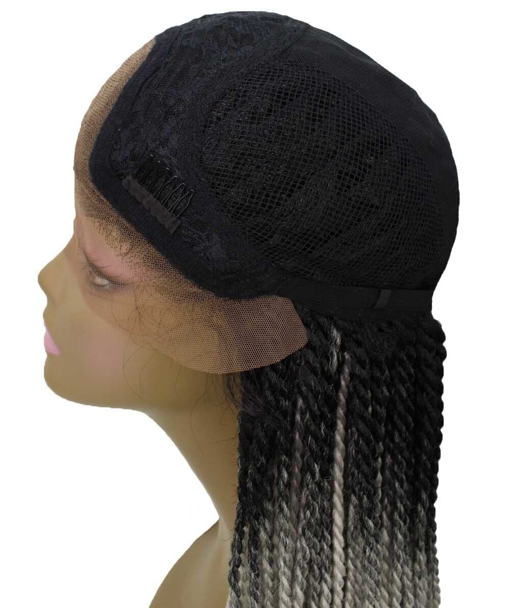 #TT1B/Light Grey - Black to Grey Ombre
