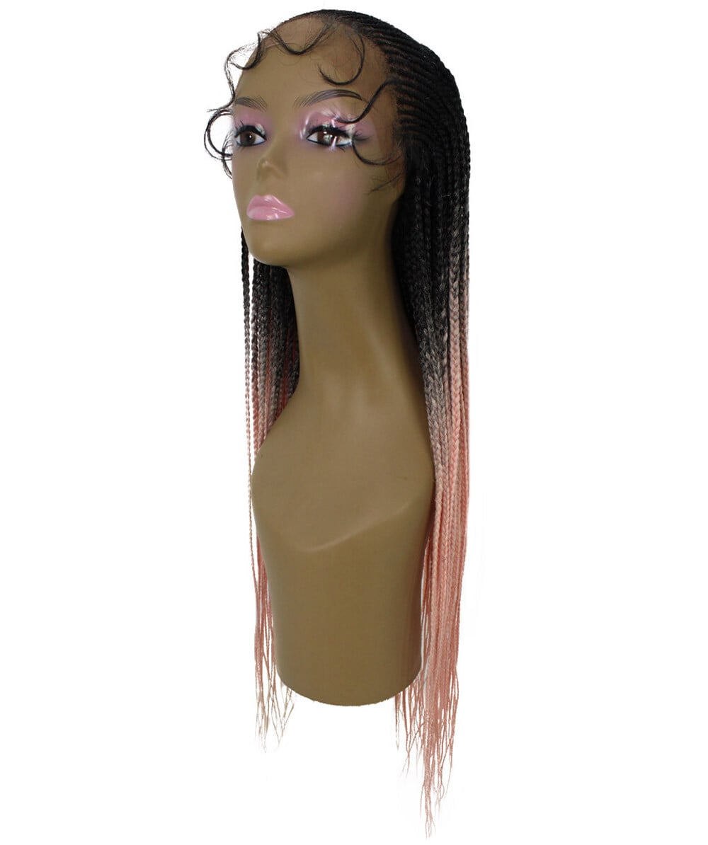 #TT1B/Light Pink - Black to Light Pink Ombre