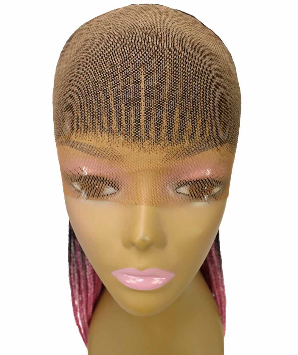 #TT1B/Hot Pink - Black to Dark Pink Ombre