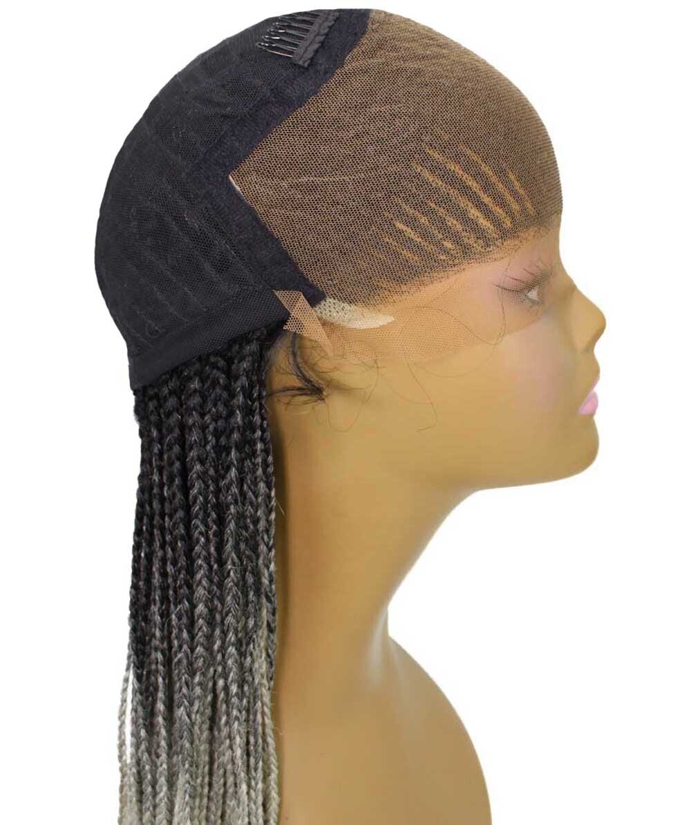 #TT1B/Light Grey - Black to Grey Ombre