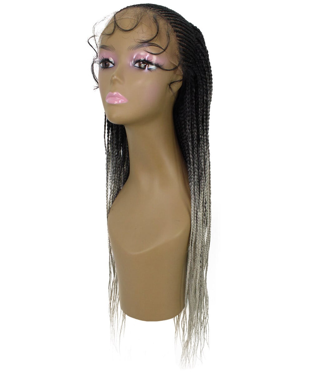 #TT1B/Light Grey - Black to Grey Ombre