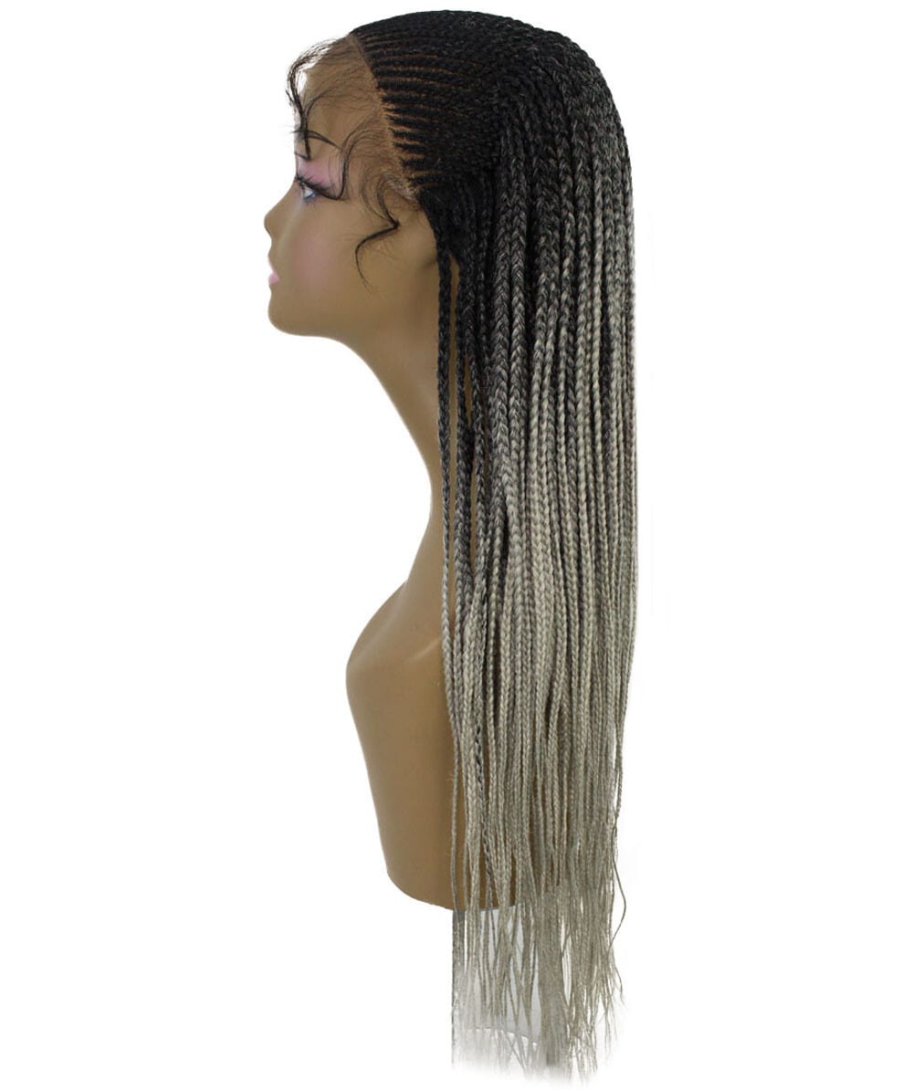 #TT1B/Light Grey - Black to Grey Ombre