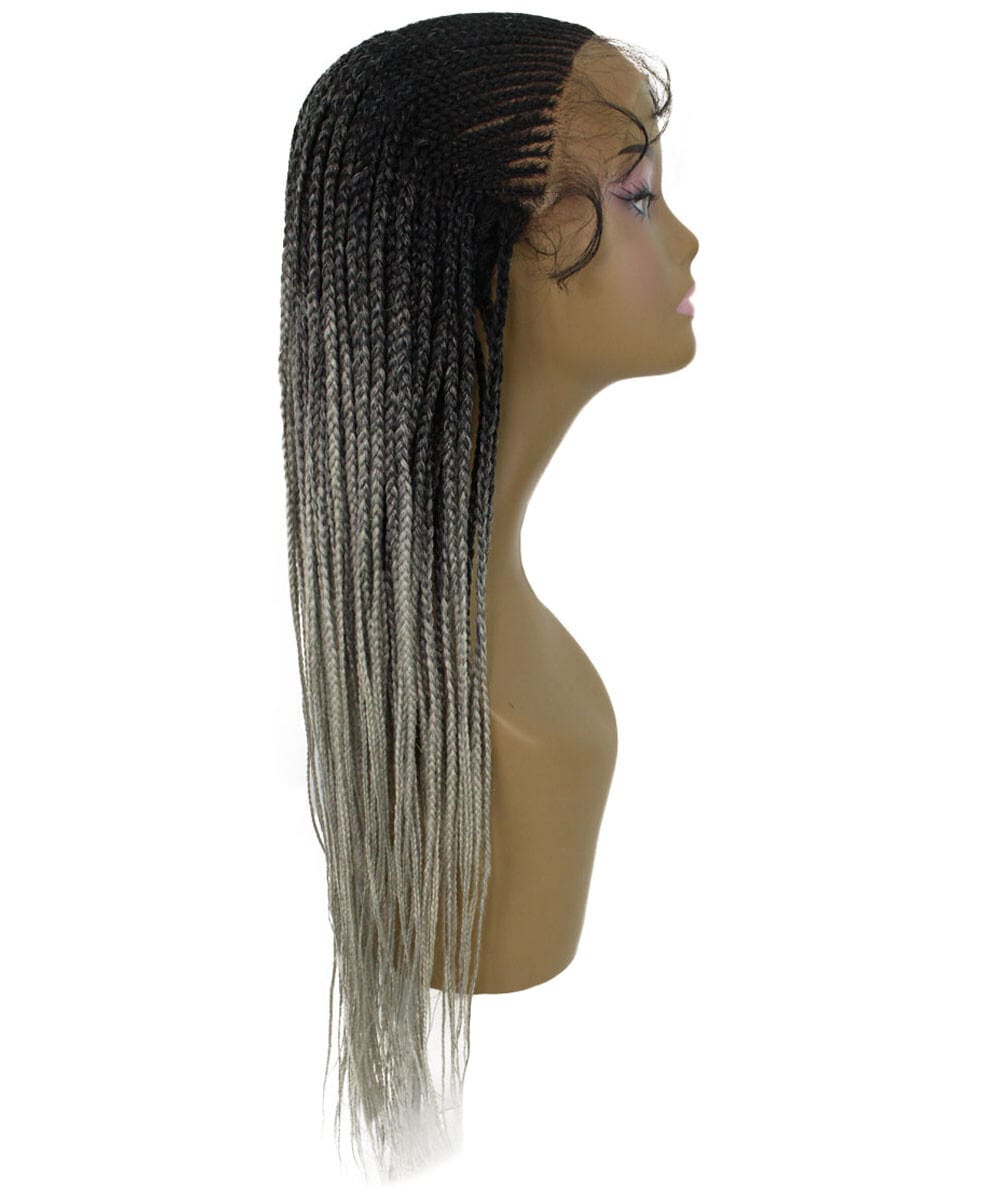 #TT1B/Light Grey - Black to Grey Ombre