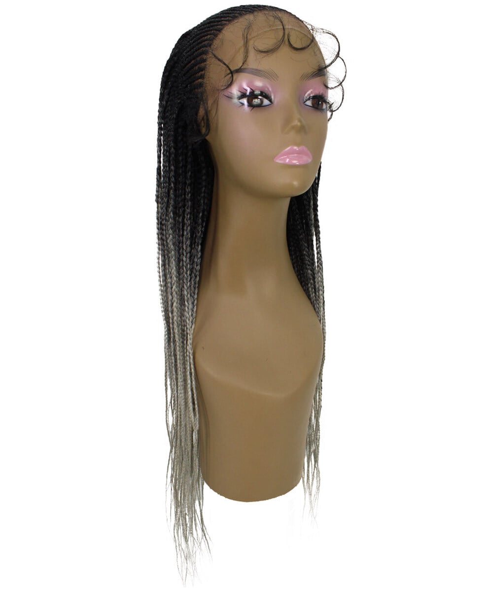#TT1B/Light Grey - Black to Grey Ombre