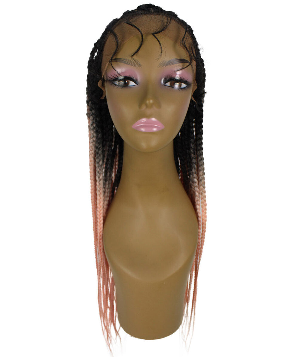 #TT1B/Light Pink - Black to Light Pink Ombre