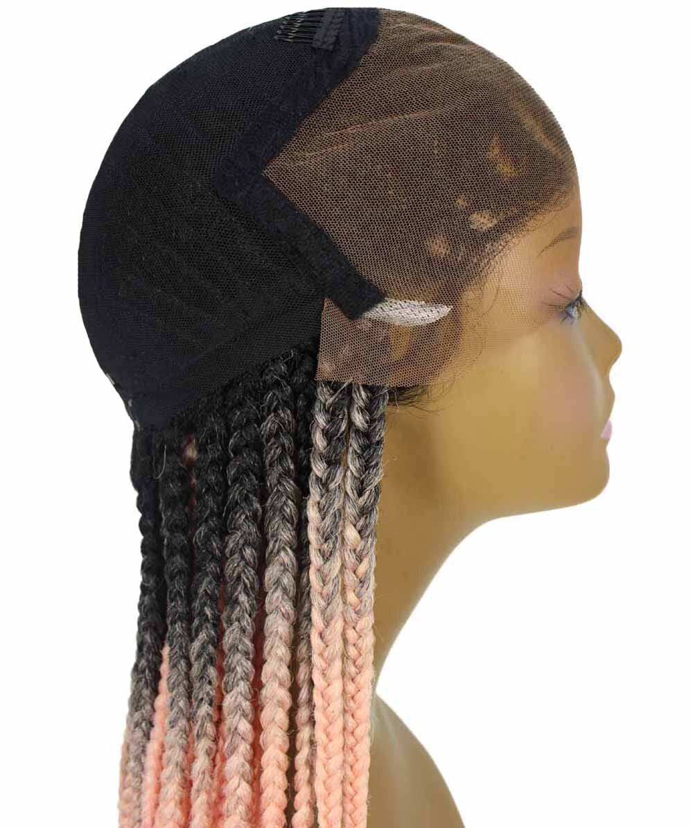 #TT1B/Light Pink - Black to Light Pink Ombre