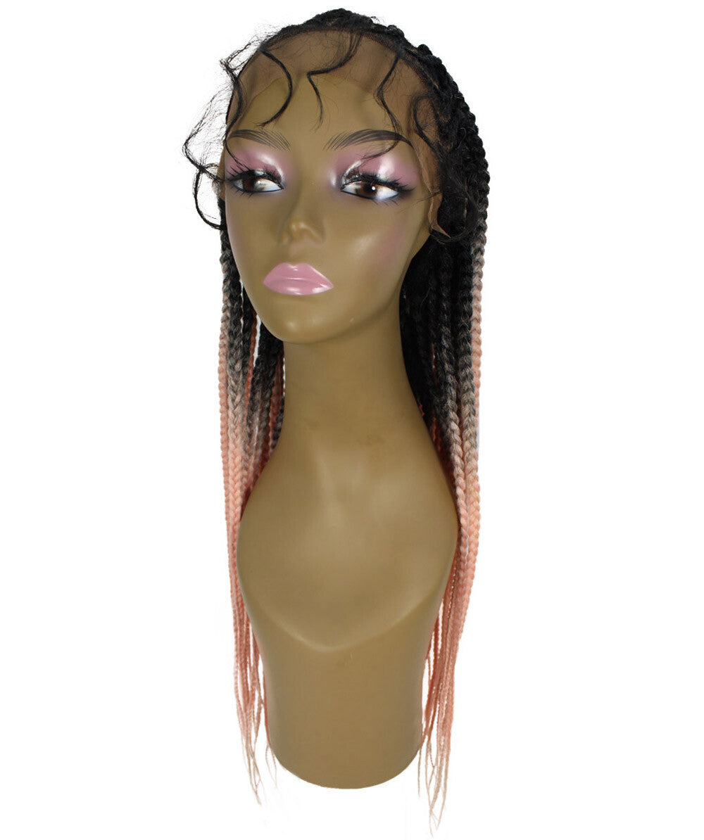 #TT1B/Light Pink - Black to Light Pink Ombre