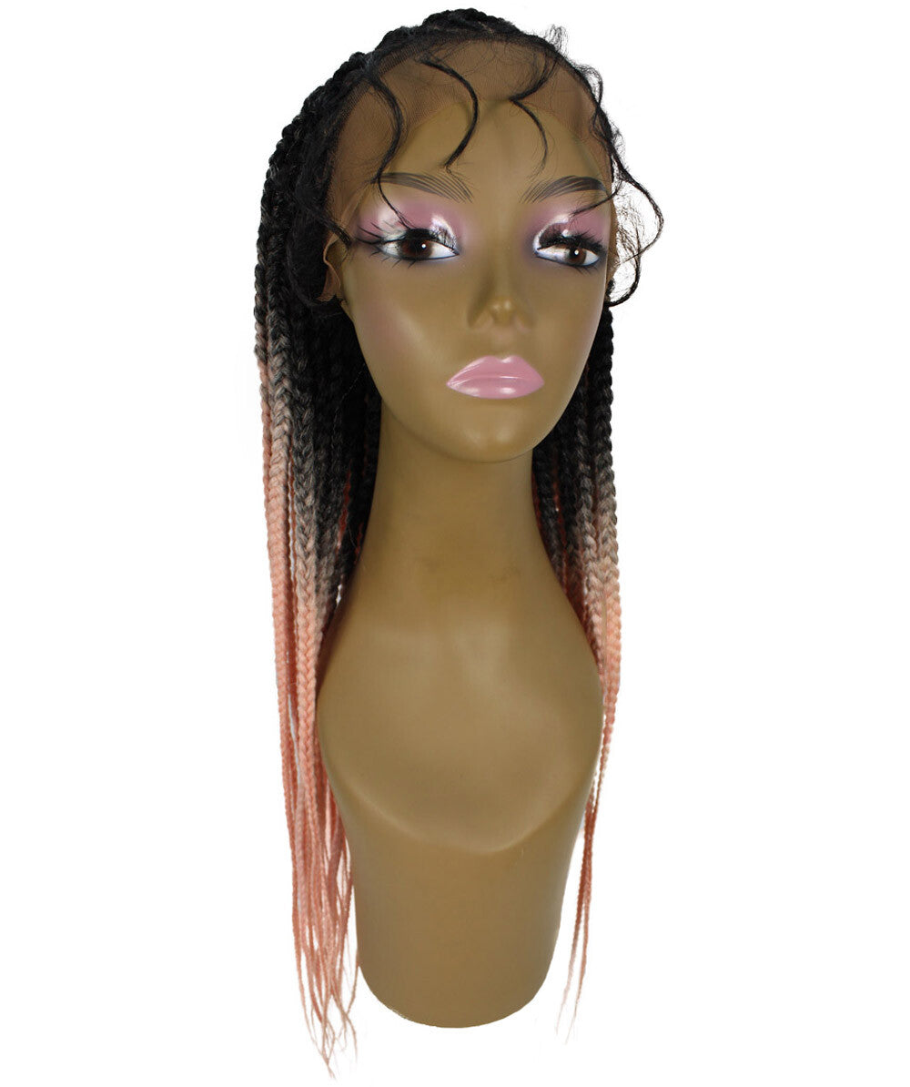#TT1B/Light Pink - Black to Light Pink Ombre