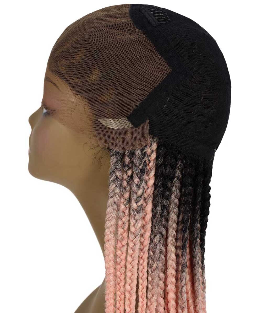 #TT1B/Light Pink - Black to Light Pink Ombre