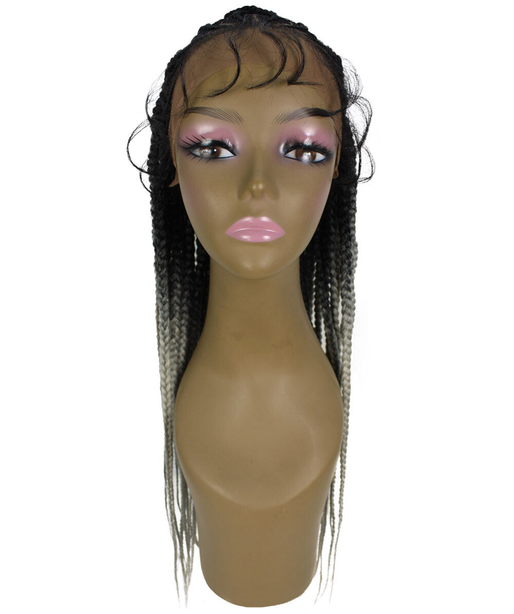 #TT1B/Light Grey - Black to Grey Ombre