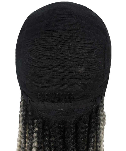 #TT1B/Light Grey - Black to Grey Ombre