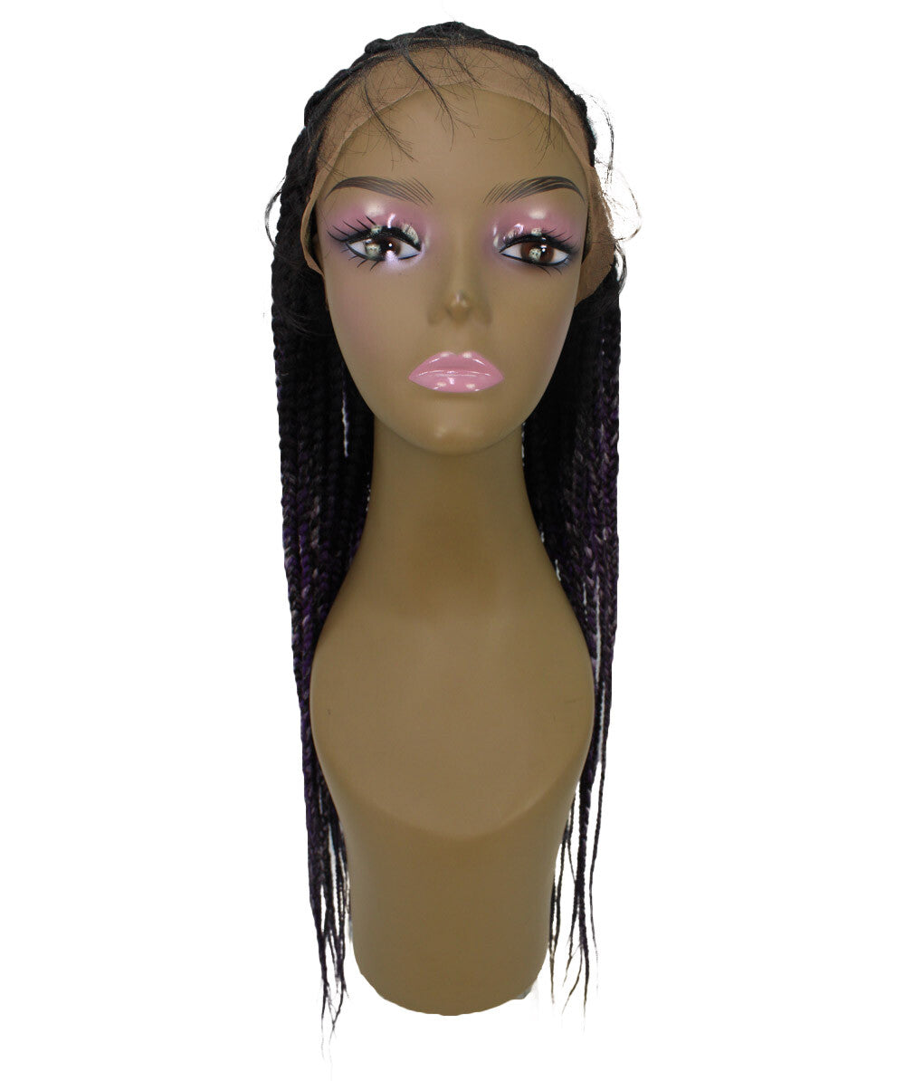#TT1B/Violet+Lilac - Black, Violet and Lilac Blend