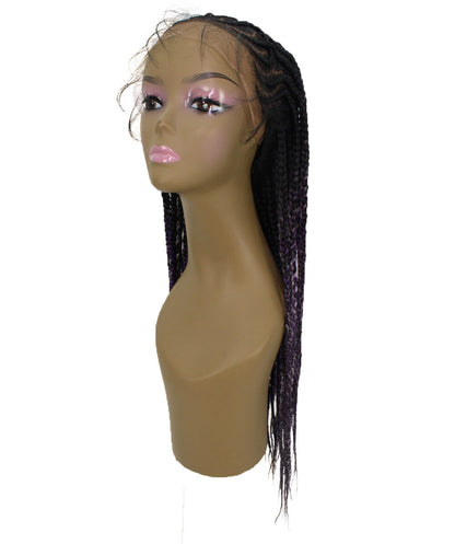 #TT1B/Violet+Lilac - Black, Violet and Lilac Blend