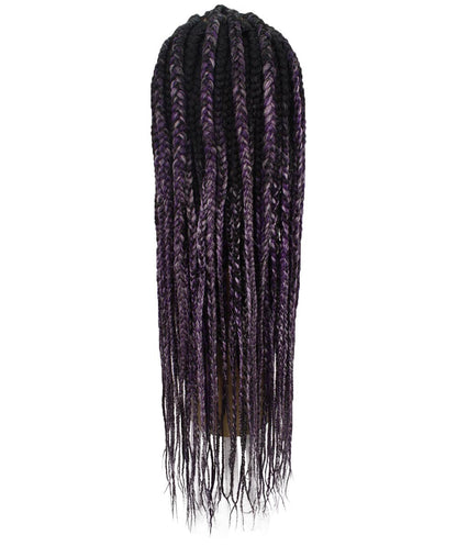#TT1B/Violet+Lilac - Black, Violet and Lilac Blend