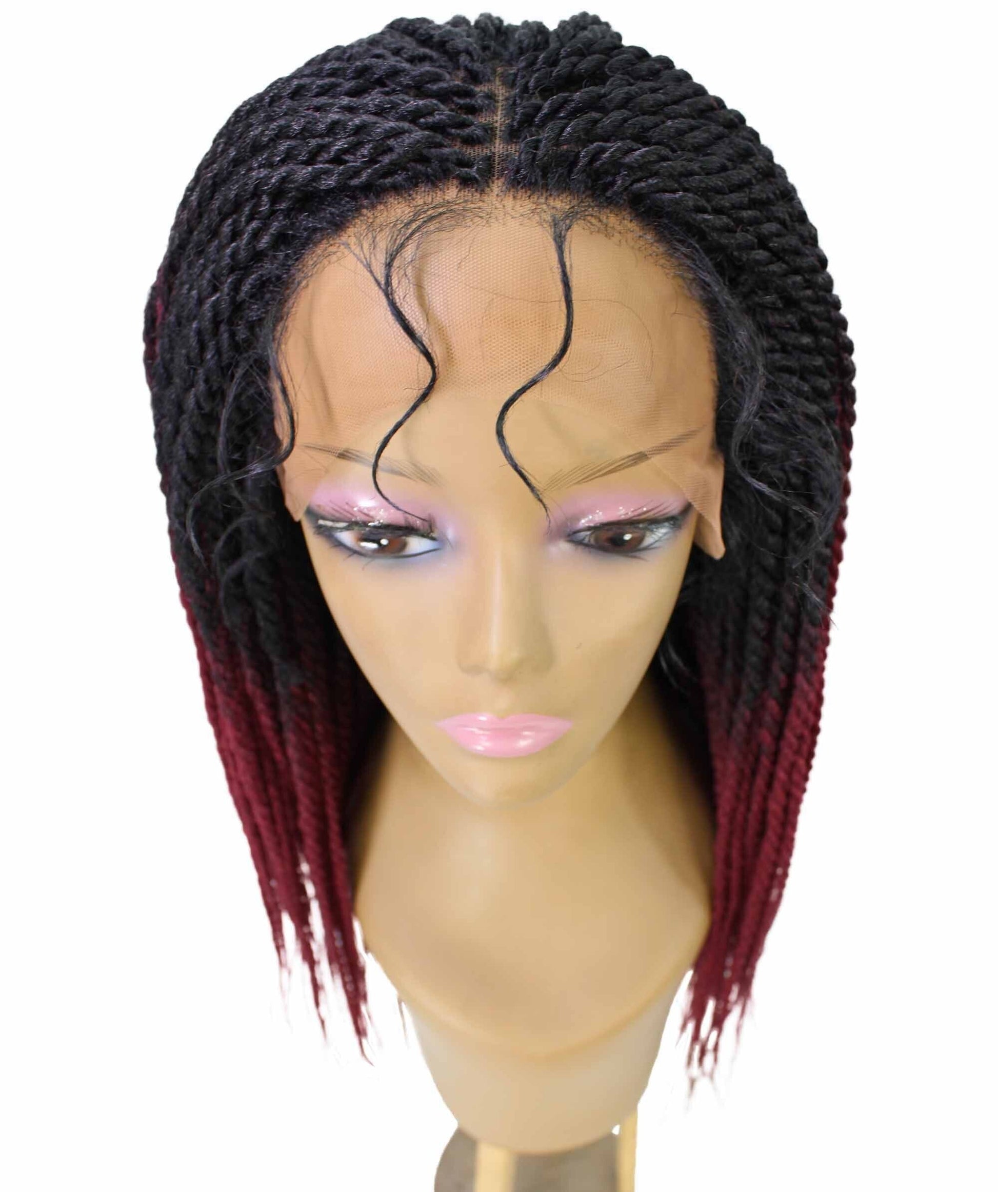 #TT1B/BG - Black to Burgundy Ombre