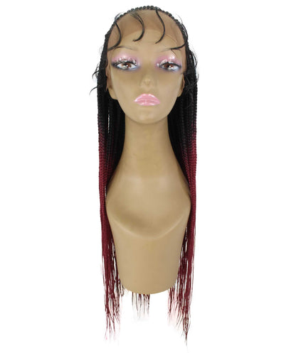 #TT1B/BG - Black to Burgundy Ombre